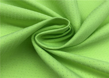 Tela al aire libre respirable 100% P, tela resistente verde de Comfortableful de agua