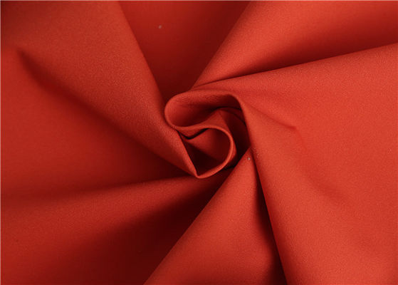 Estiramiento de nylon de 4 maneras tela elástica estupenda DWR Shell Jacket Fabric suave de Spandex de 3 capas