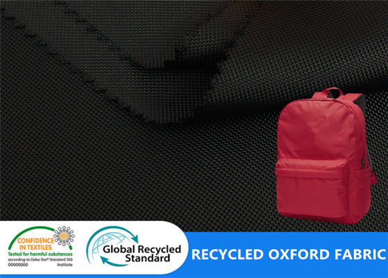Material al aire libre reciclado el 100% de la tela de la mochila de la tienda usable del llano 600D Oxford del poliéster de FDY