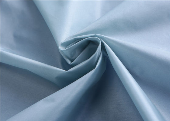 Prenda impermeable de nylon de Cire del peso ligero de la tela de la suavidad semi embotada del 100% abajo de la tela de la chaqueta
