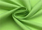 Tela al aire libre respirable 100% P, tela resistente verde de Comfortableful de agua