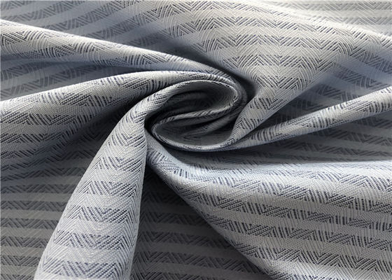 Poliéster 100% no Fade Outdoor Fabric por el desgaste de capa de la raspa de arenque del Dobby de la yarda - resistente