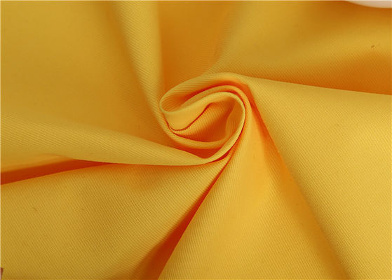 Capa blanca de la PU Taslon del hidrófugo del 100% de la tela al aire libre de nylon del engranaje